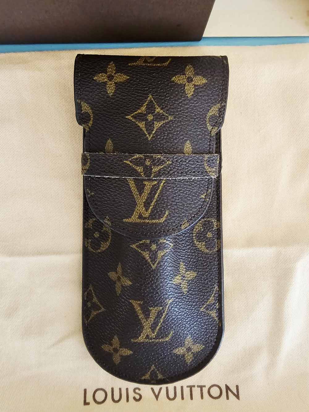 Louis Vuitton Monogram Etui a Lunettes Rabat Eyeglass Case